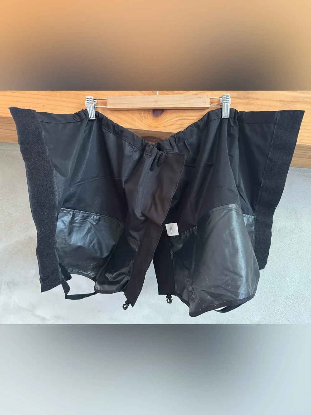 Samstrong Waterproof Hiking Gaiters Black Trail Leg Covers